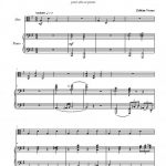 La Ricaine (alto et piano)