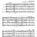 Salut d'Amour (quatuor de flûtes)