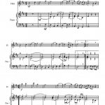 Menuet (flûte et piano)