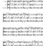 Ballade irlandaise (trio à cordes)