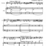 A Rakoczi nota (clarinette et piano)