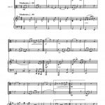 Bal à Memphis (ensemble d'alti et harpe ou piano)