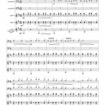 Barcarolle (2 violoncelles et 3 guitares)