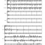 Les épouseux du Berry (2 violons, violoncelle et piano 4 mains)