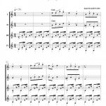 Huaynito pa'los piojitos (quatuor de guitares)