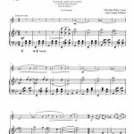 Sous la pluie (clarinette et piano)