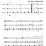 Na sobkach mandjurie (trio de guitares)