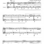 La marche turque (duo de guitares)
