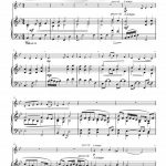 En promenant (trompette -ou cornet- et piano)