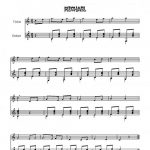 4 airs traditionnels américains (violon et guitare)
