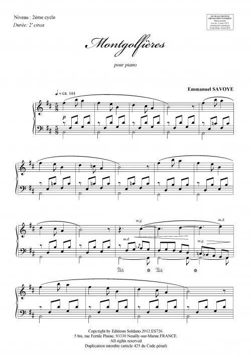 Montgolfières (piano)