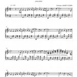 Brasilian song (piano)