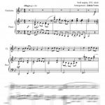 We wish you a merry Christmas (clarinette et piano)