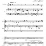 We wish you a merry Christmas (trompette et piano)
