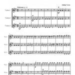 Eventail (trio de violons)