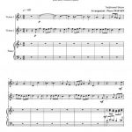Choral sur un cantique breton (deux violons et piano)