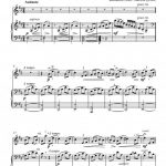 Soleil d'automne (violon et piano)