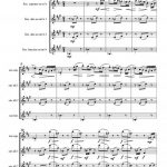 Les démons s'amusent (quatuor de saxophones)
