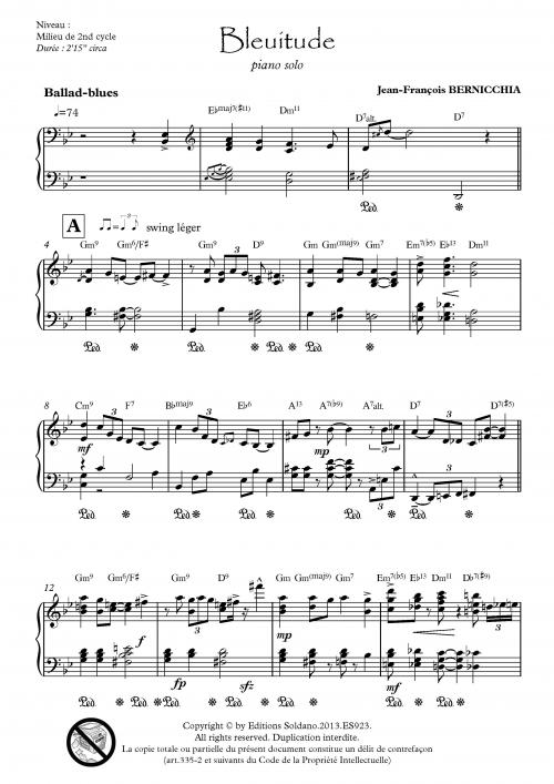 Bleuitude (piano)