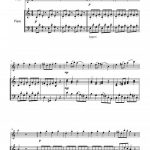 Petite ballade (flûte et piano)