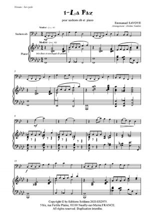 Amériques (saxhorn baryton ou basse sib et piano)
