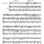 Au bord de la rivière (saxophone alto et piano)