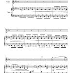 Autour de minuit (violon et piano)