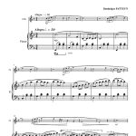 Balade parisienne (flûte et piano)