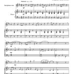 Carillon (saxophone alto et piano)