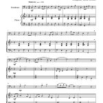Carillon (trombone et piano)