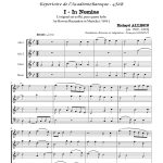 Consorts et musique de salon au temps d'Elisabeth 1ère (quatuor de flûtes à bec)