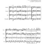 Creole belles (quatuor à cordes)