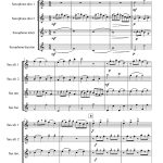 Dance floor (quatuor de saxophones)