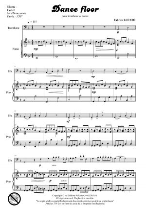Dance floor (trombone et piano)