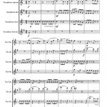 Divertissement sur la symphonie italienne (quatuor de saxophones)