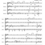 Está a chover (quatuor de guitares)