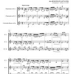 Flying arrow - Ragtime (trio de clarinettes)