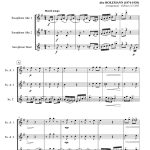 Flying arrow - Ragtime (trio de saxophones)