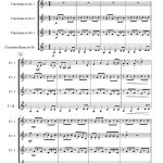 Fun party (quatuor de clarinettes)