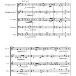 Incidental music for lisistrata (ensemble de cuivres)