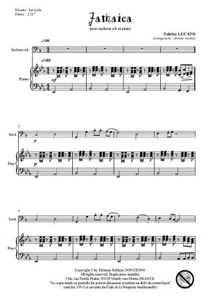 Jamaica (saxhorn baryton ou basse sib et piano)