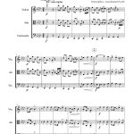 La popular -Zamacueca (trio à cordes)