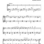 La canzonetta di sol (duo de guitares)
