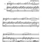 La boite à musique (flûte et piano)
