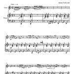 La fête au village (violon et piano)