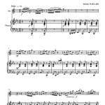La fête au village (saxophone alto et piano)