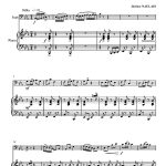 La fête au village (euphonium en Ut et piano)