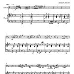 La fête au village (saxhorn basse et piano)