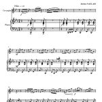 La fête au village (cor anglais et piano)
