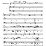 Le chant du coucou (saxophone alto et piano)